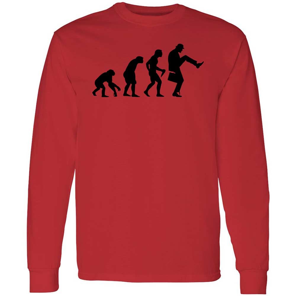 Long Sleeve T-Shirt - 4QZY9DV5 - Red - 8