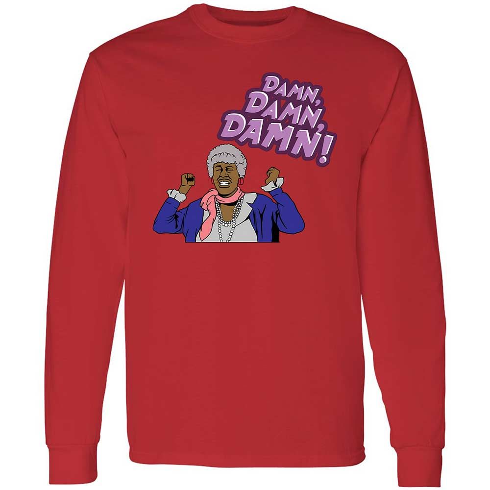 Long Sleeve T-Shirt - CC5WYAL4 - Red - 8