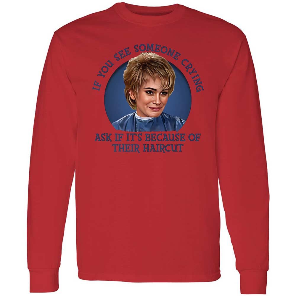 Long Sleeve T-Shirt - LB1TMPKZ - Red - 8