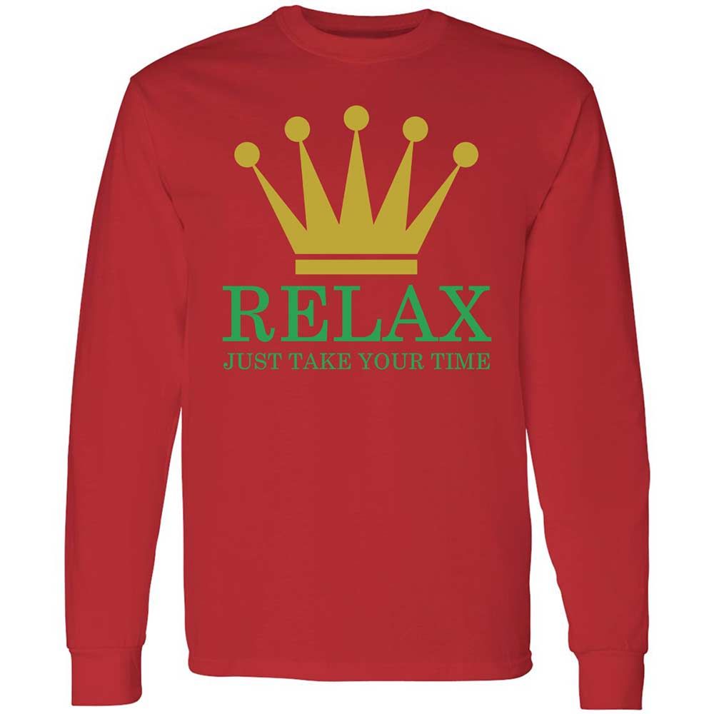 Relax Just Take Your Time - Red - 8