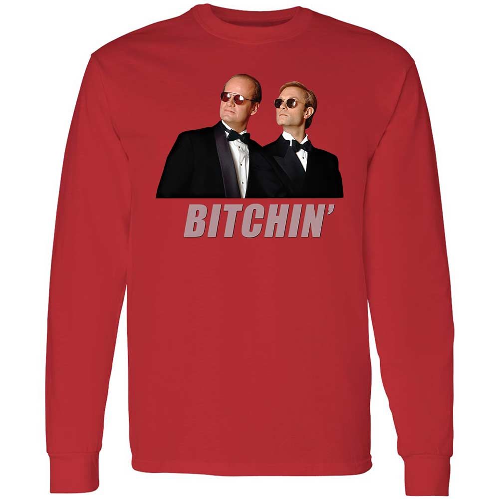 Long Sleeve T-Shirt - CZV5RZL4 - Red - 8