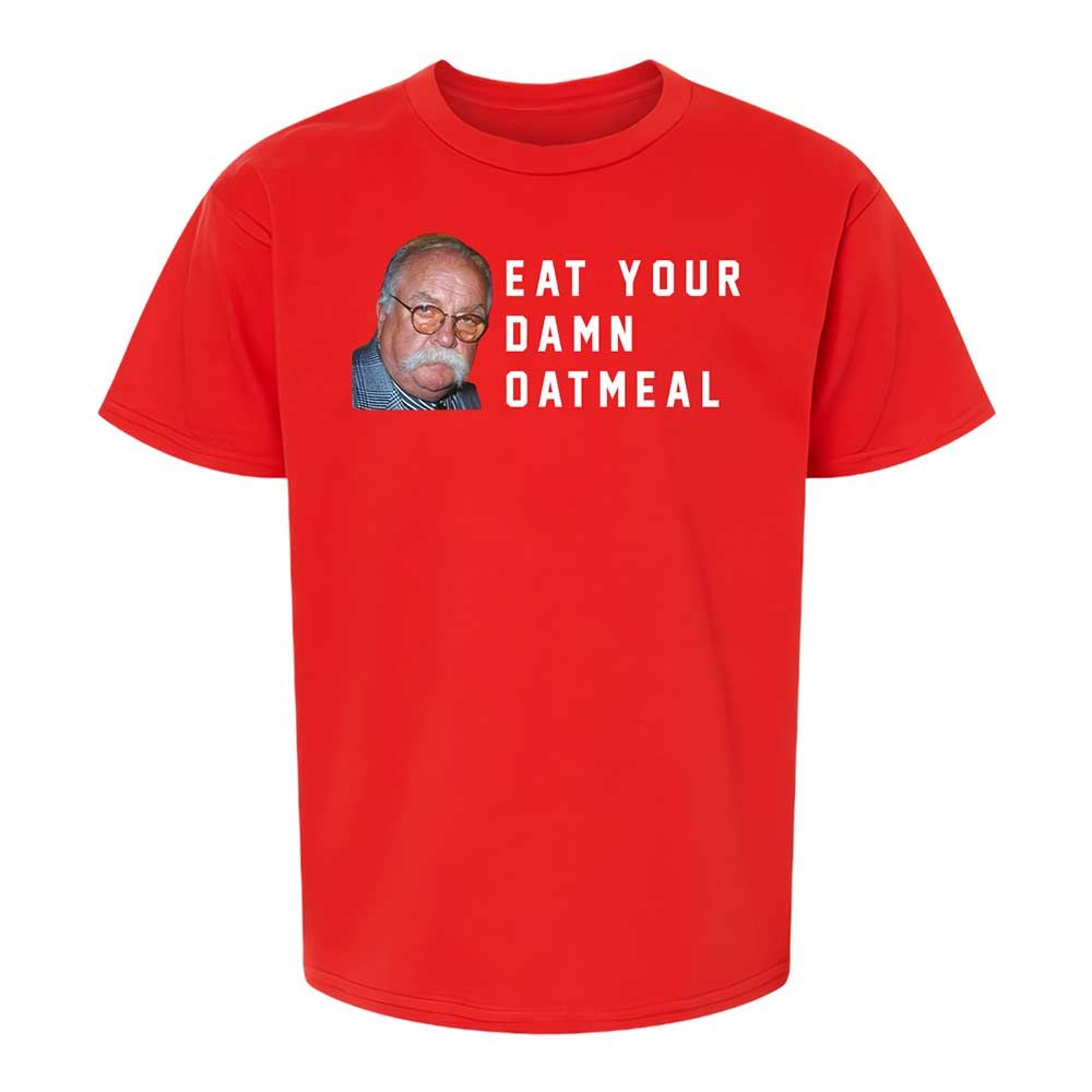 Eat Your Damn Oatmeal - Red - 8
