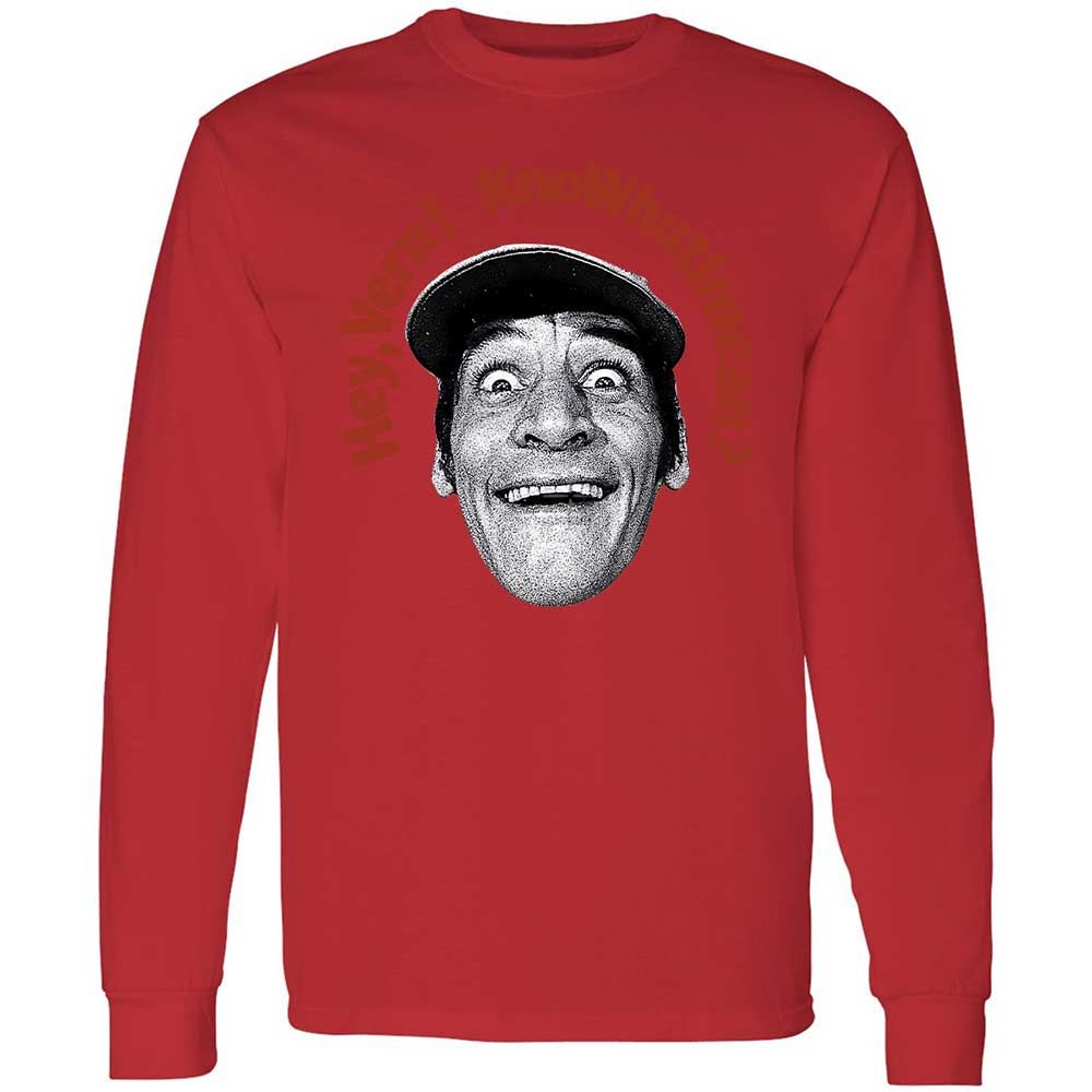 Long Sleeve T-Shirt - 8S6EA86S - Red - 8