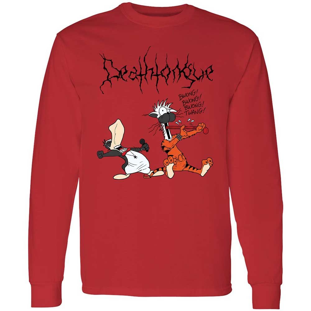 Long Sleeve T-Shirt - T8KKJ5UF - Red - 8