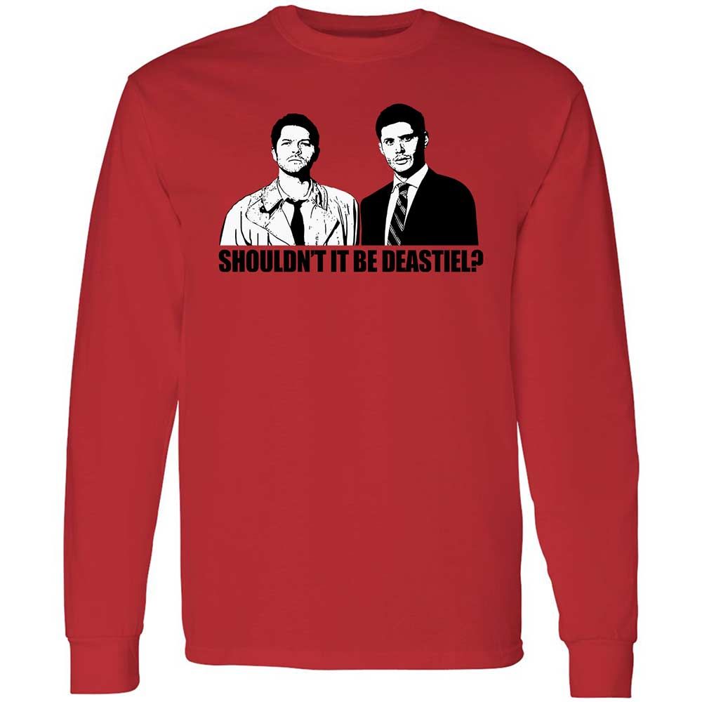 Long Sleeve T-Shirt - LASTLPRY - Red - 8