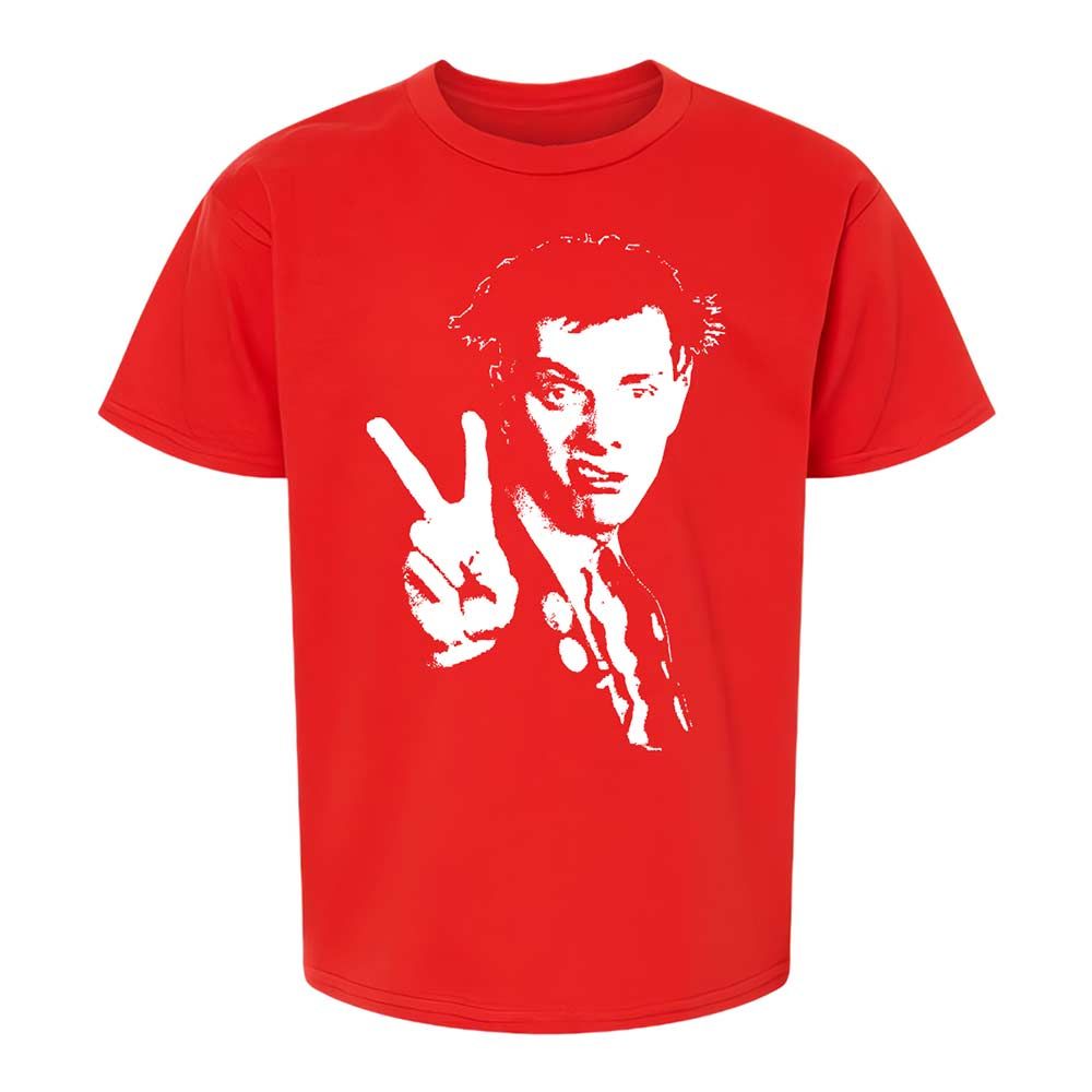 Kids T-Shirt - Black - Red - 8