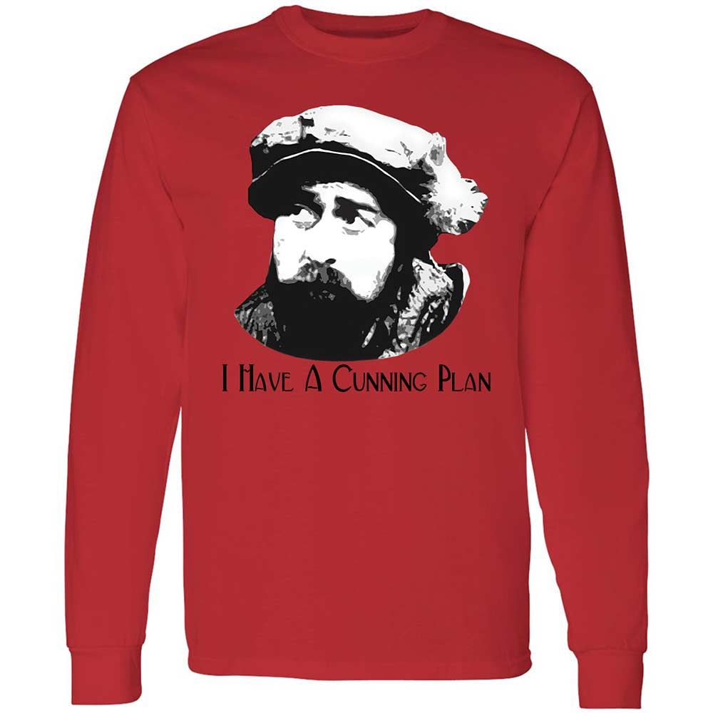 I Have A Cunning Plan - Red - 8