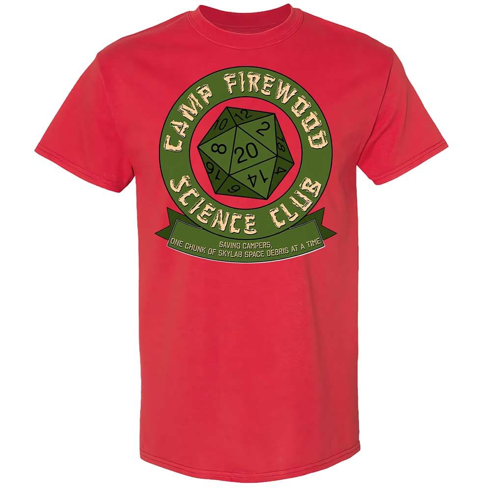 Camp Firewood Science Club - Red - 8