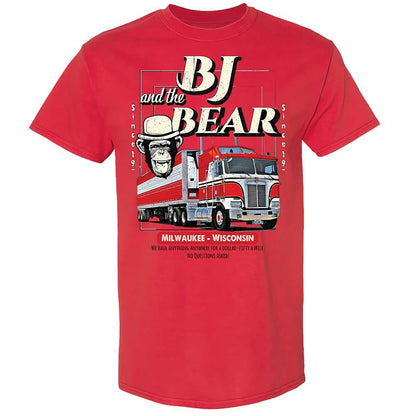 Classic Unisex T-Shirt - TR34VXAF - Red - 8