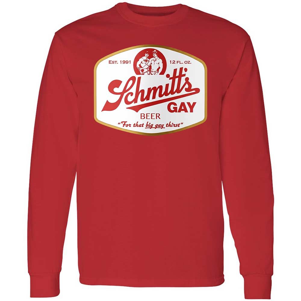 Schmitt's Gay Beer - Red - 8