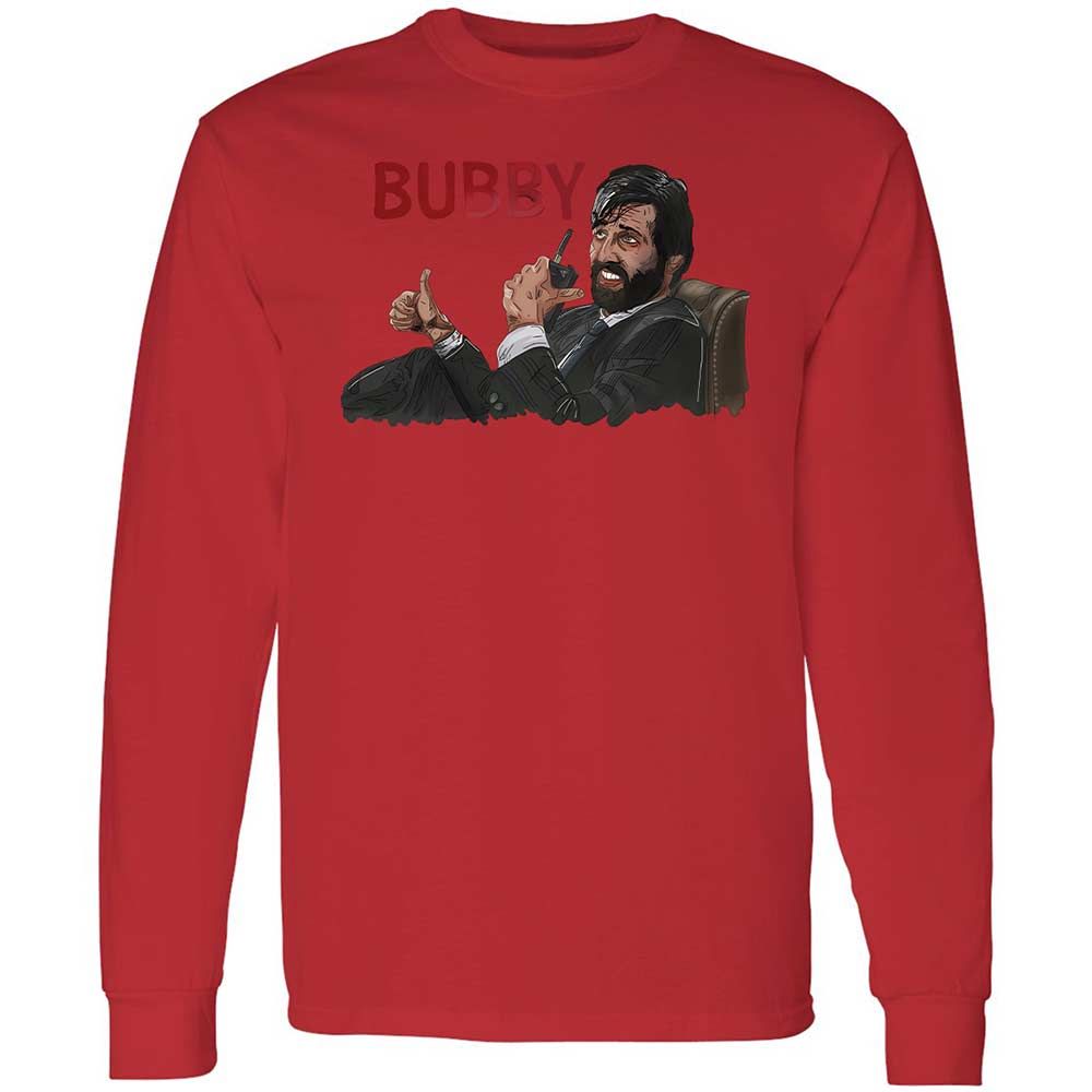Long Sleeve T-Shirt - 6PH7QJWU - Red - 8