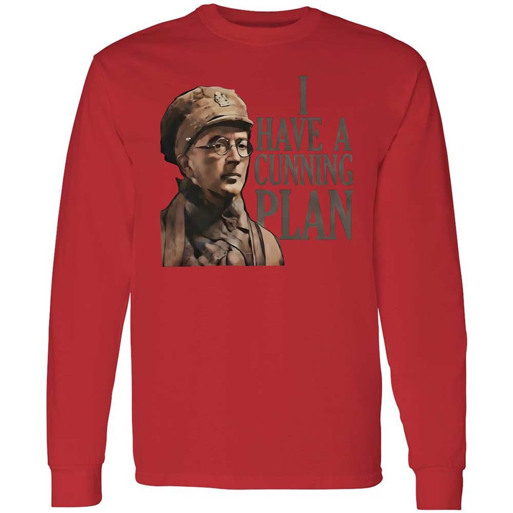I Have A Cunning Plannn - Red - 8
