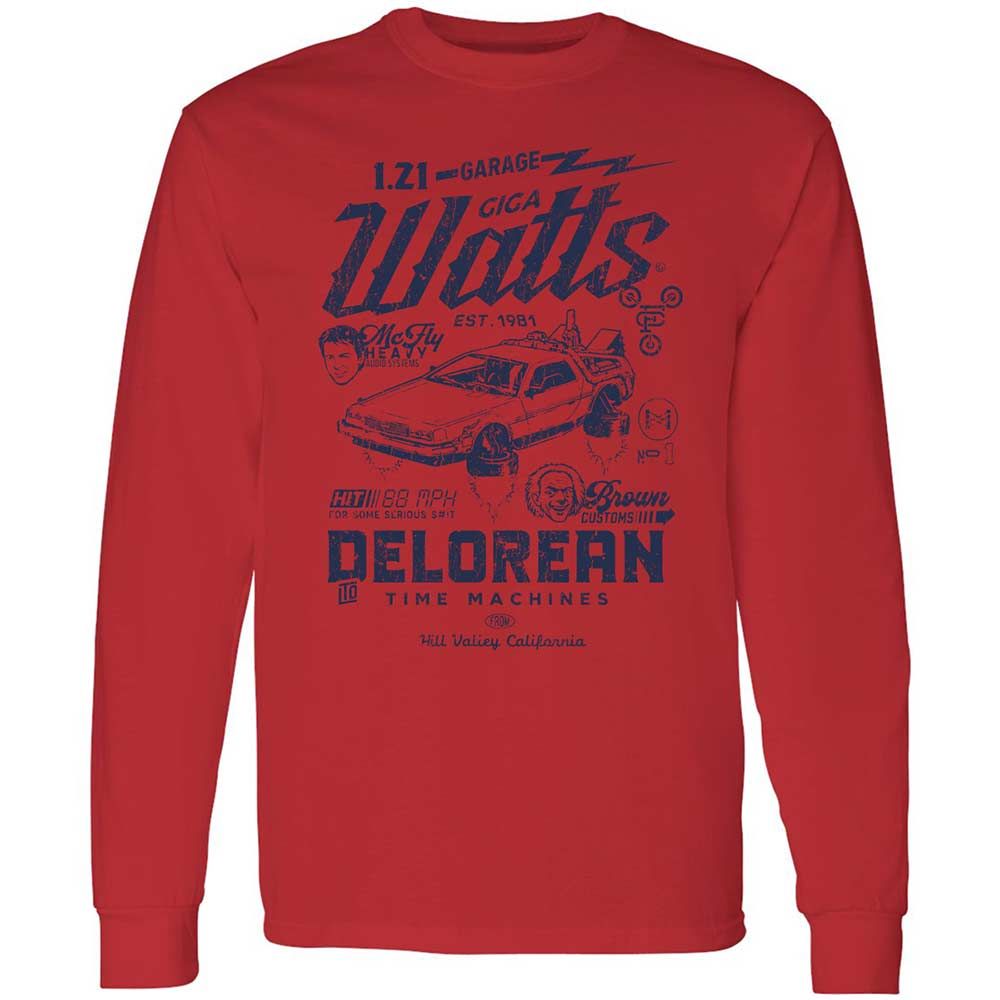 Long Sleeve T-Shirt - VU3YTECG - Red - 8