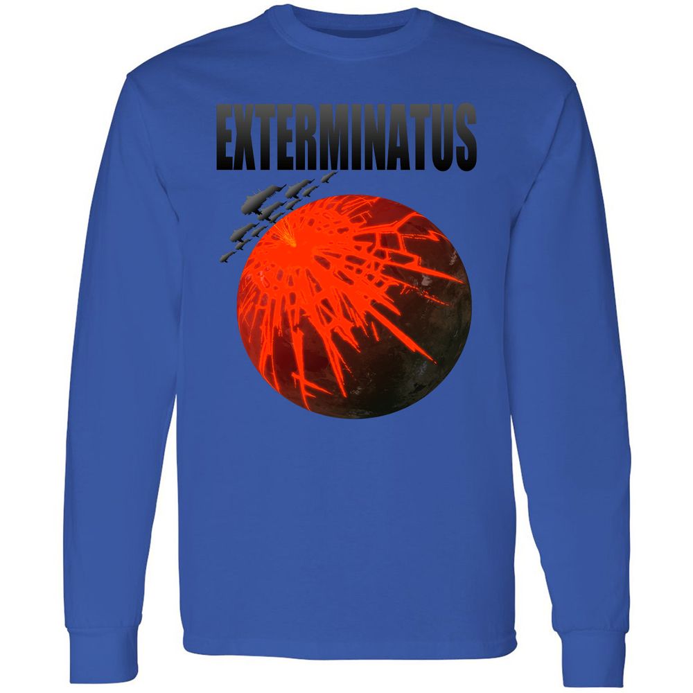 Long Sleeve T-Shirt - RNZ91514 - Royal - 8