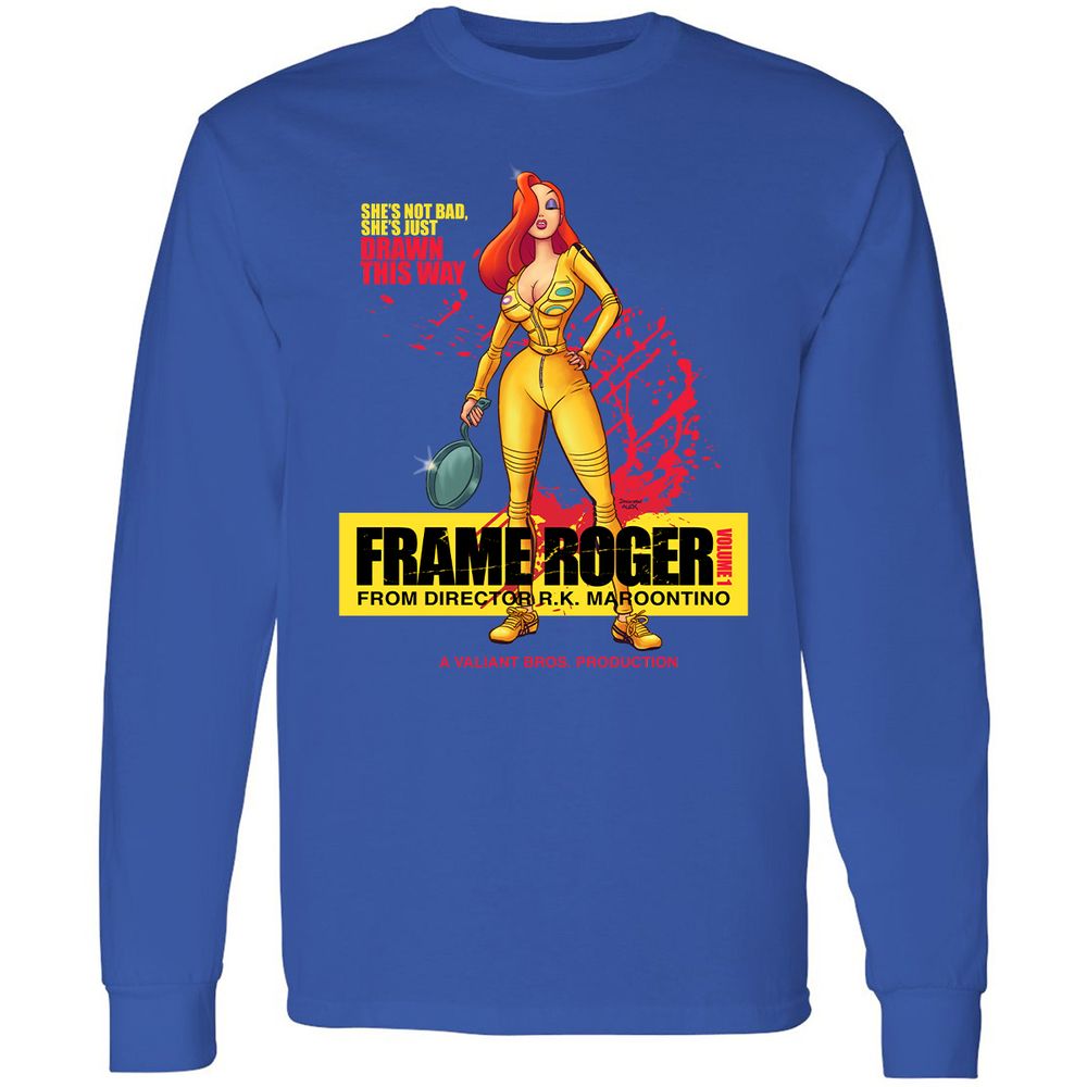 Long Sleeve T-Shirt - RKTTE5CY - Royal - 8