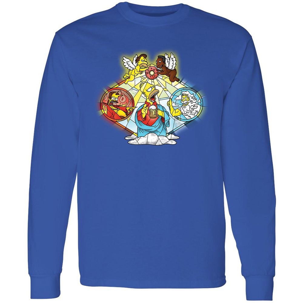 Long Sleeve T-Shirt - AW8JQ3Z7 - Royal - 8