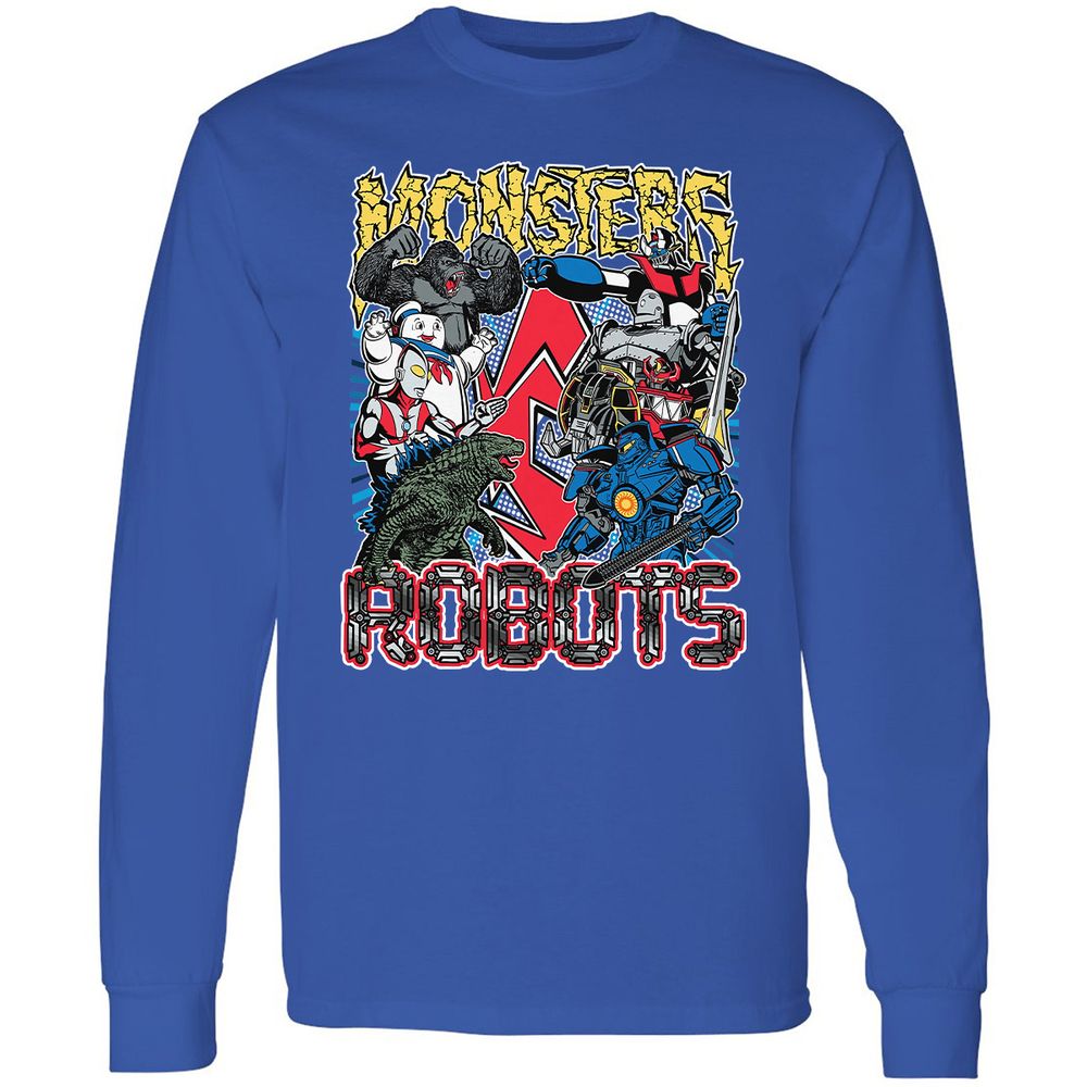 Long Sleeve T-Shirt - W3FAHGM3 - Royal - 8