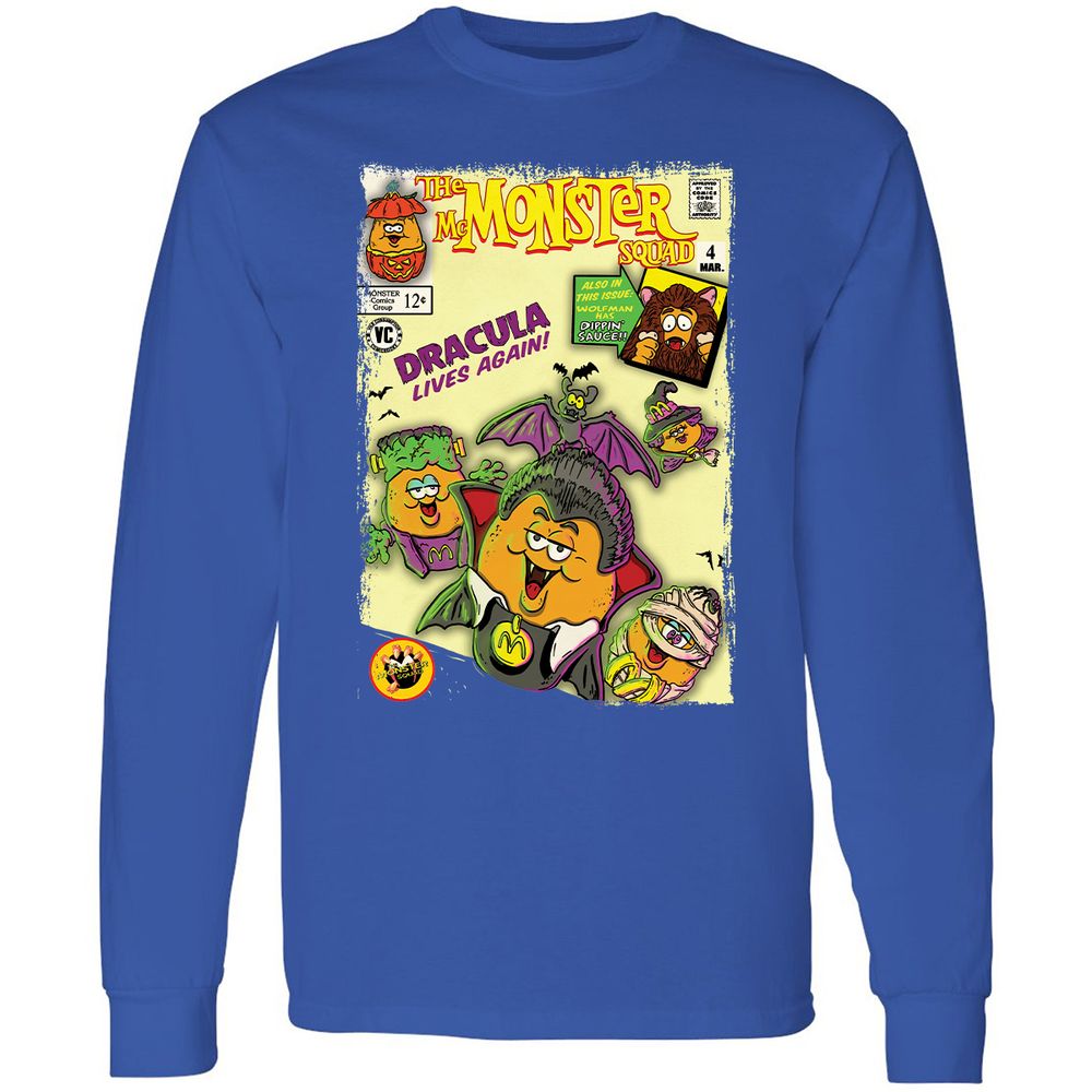 Long Sleeve T-Shirt - 5KKYMM94 - Royal - 8