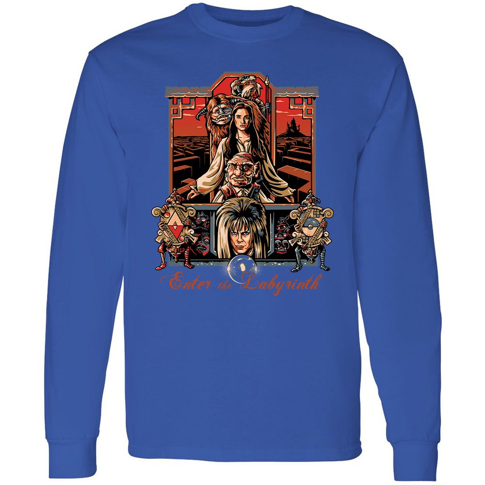 Long Sleeve T-Shirt - C39JMCHK - Royal - 8