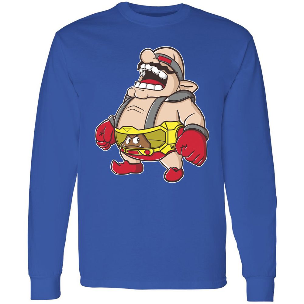 Long Sleeve T-Shirt - YCKXBW4A - Royal - 8