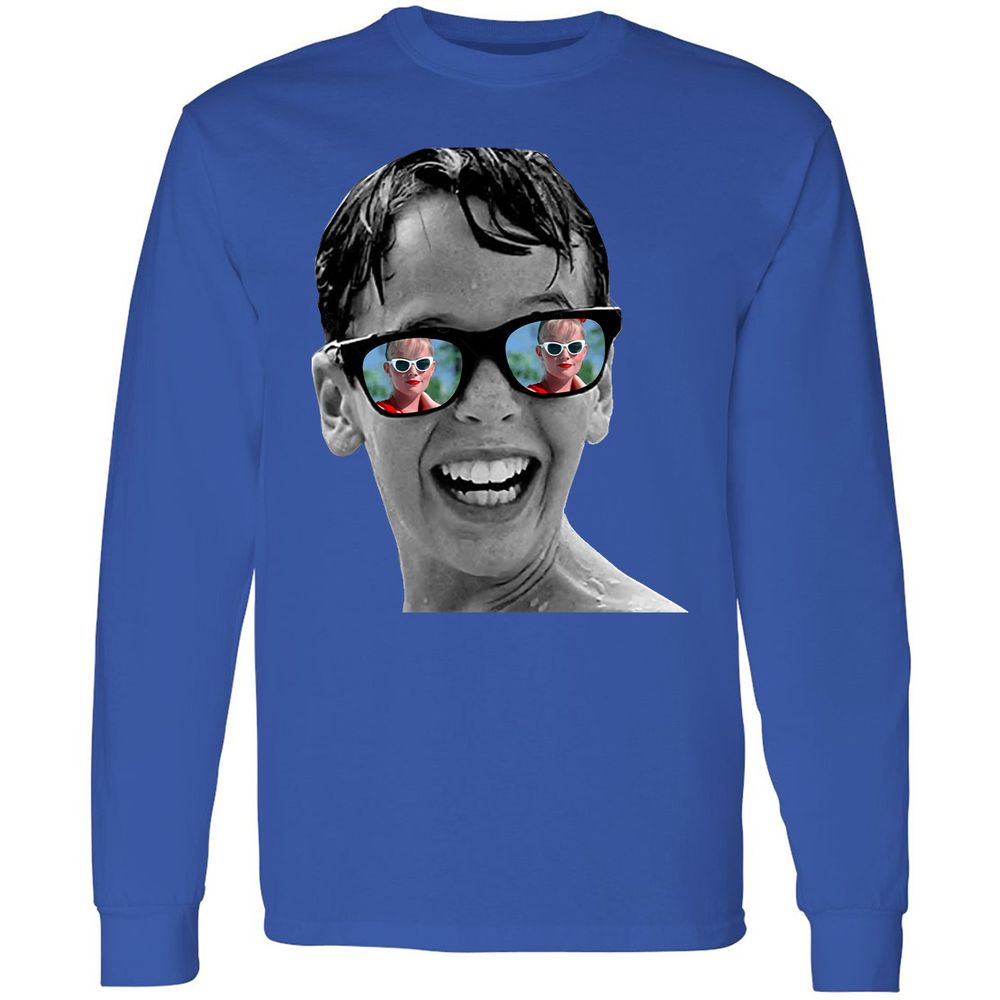 Long Sleeve T-Shirt - 614VW941 - Royal - 8