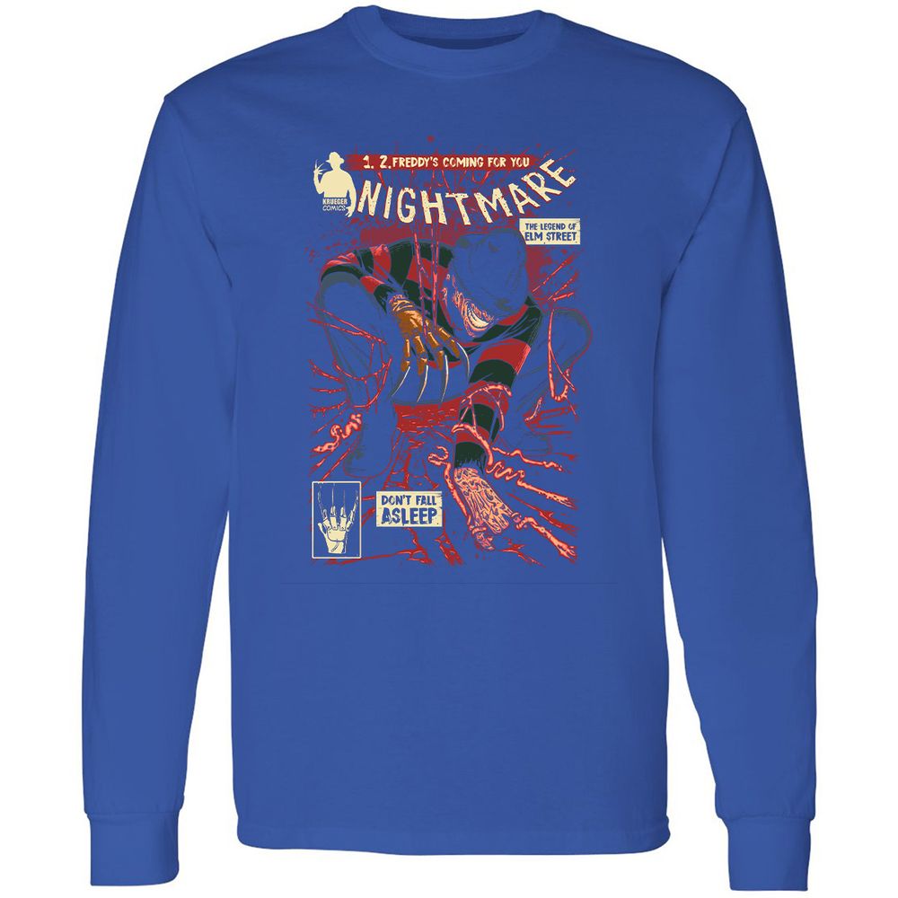 Long Sleeve T-Shirt - G1VGYH38 - Royal - 8