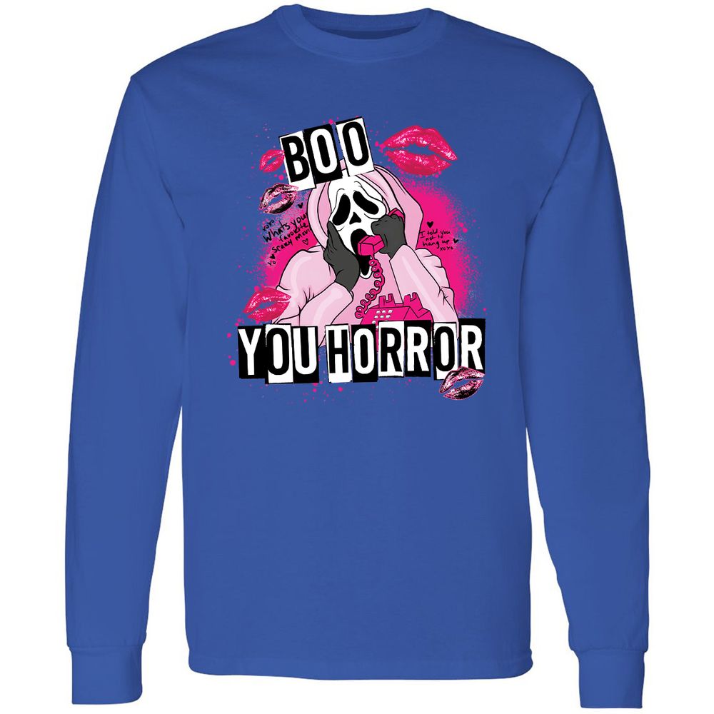 Long Sleeve T-Shirt - HKVW3VTH - Royal - 8