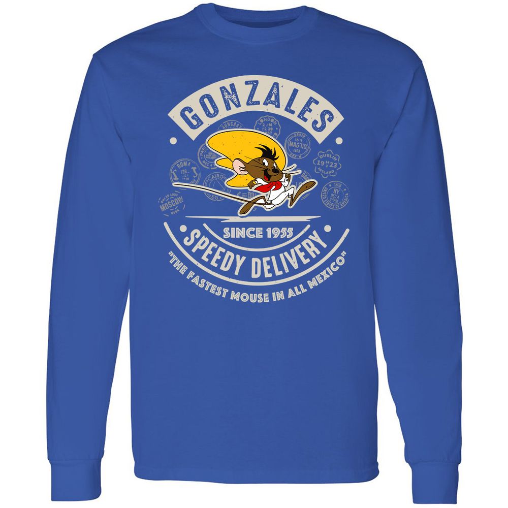 Long Sleeve T-Shirt - YRKE4GL3 - Royal - 8