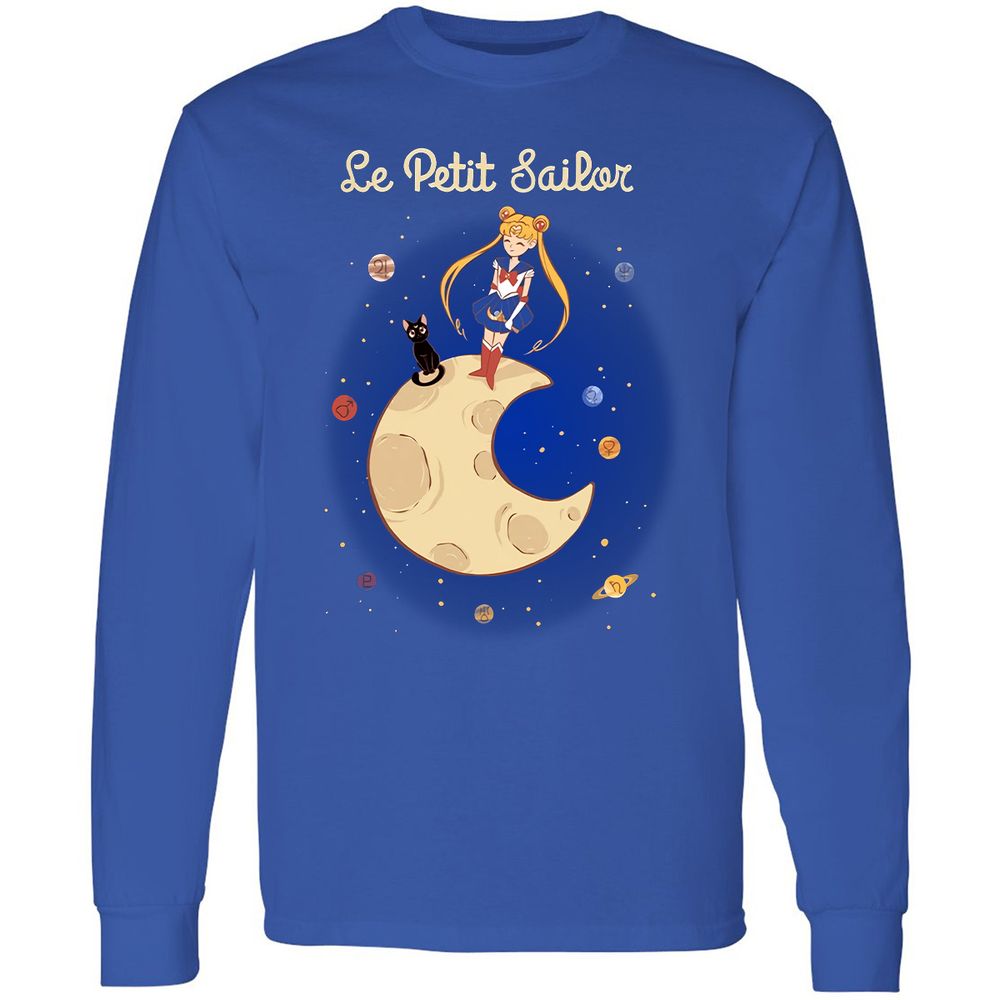 Long Sleeve T-Shirt - C3QSLZRA - Royal - 8