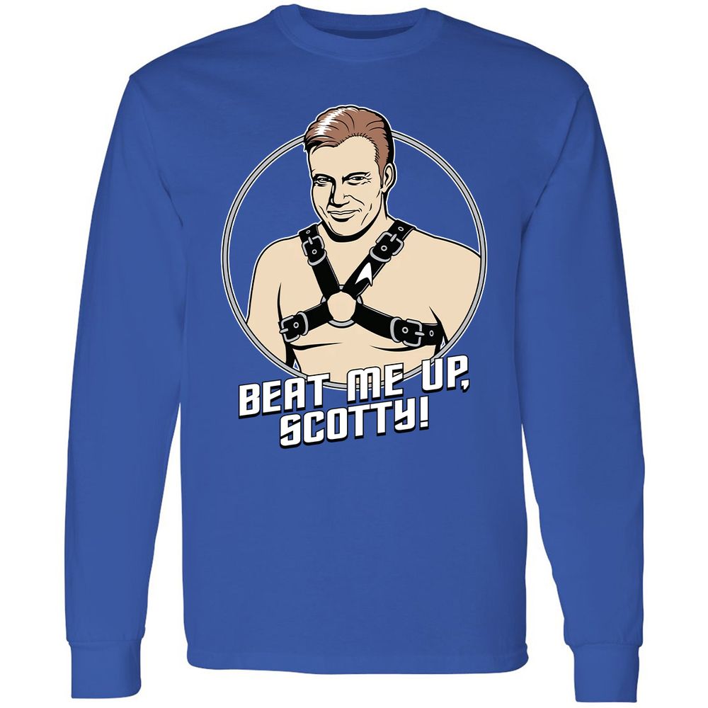 Long Sleeve T-Shirt - L113F5XY - Royal - 8