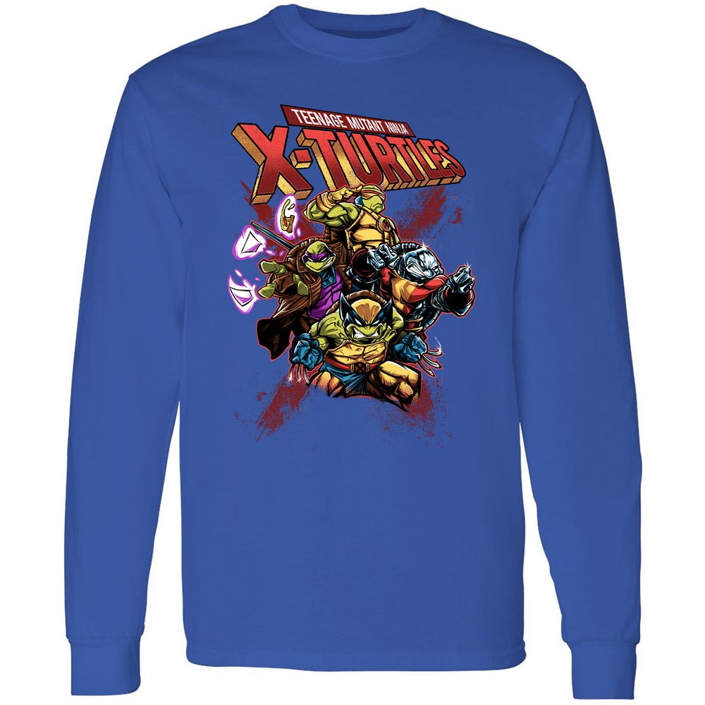 Long Sleeve T-Shirt - 8L6EBUMA - Royal - 8