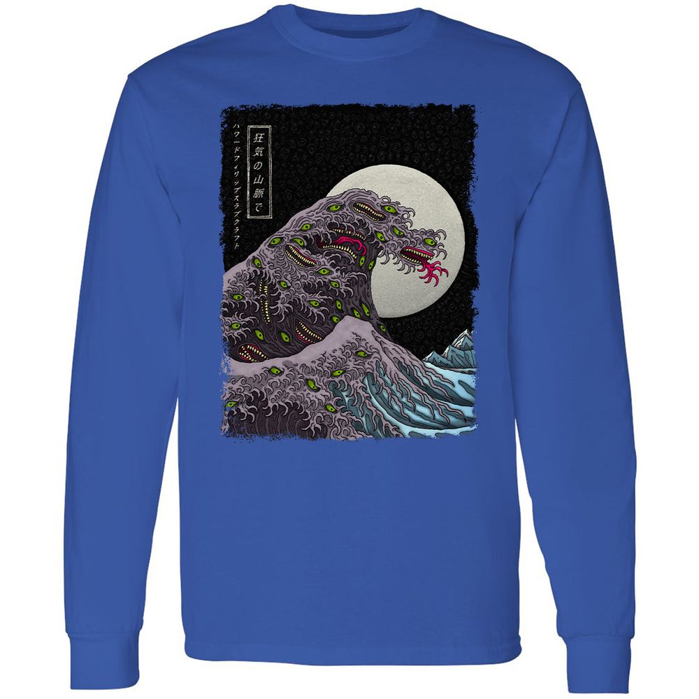 Long Sleeve T-Shirt - Q18HKTWW - Royal - 8