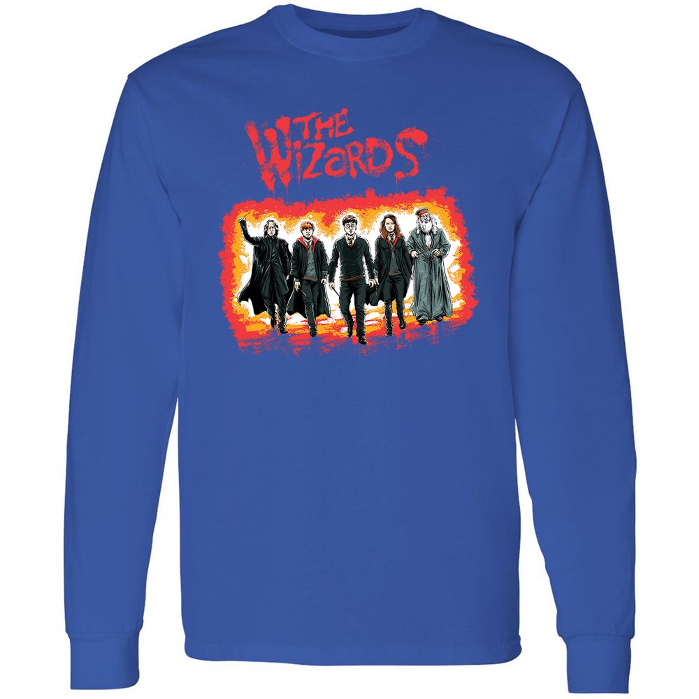 Long Sleeve T-Shirt - DA3ZT85M - Royal - 8