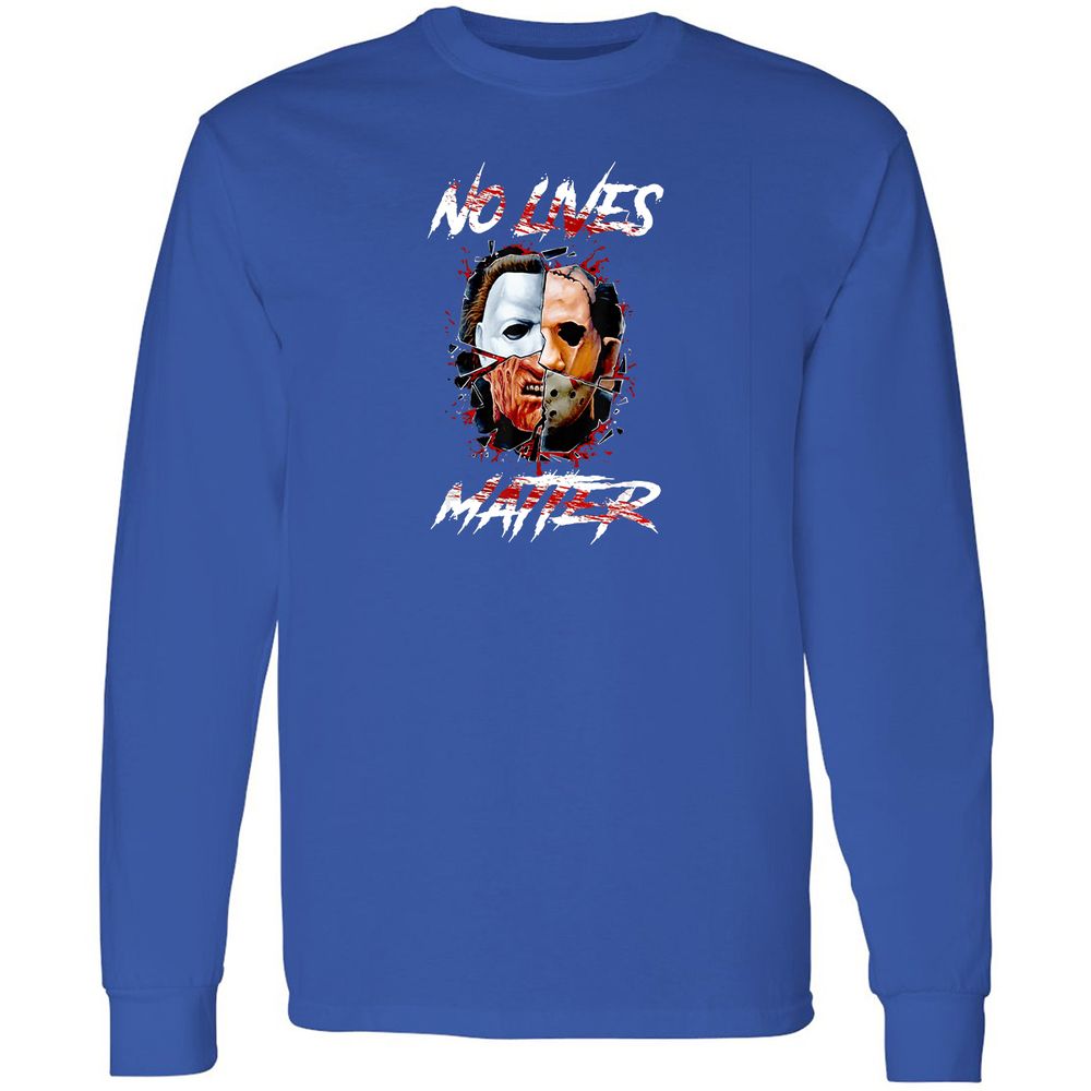 Long Sleeve T-Shirt - MD987JVH - Royal - 8