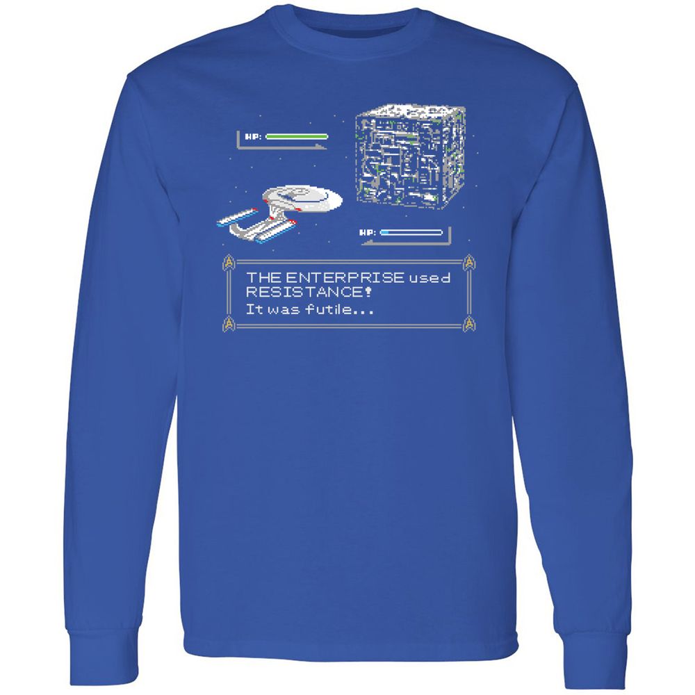 Long Sleeve T-Shirt - 2G1G2PZE - Royal - 8