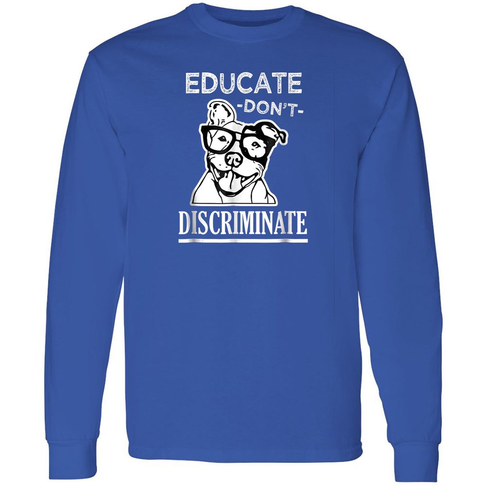 Long Sleeve T-Shirt - 1TJNDYQJ - Royal - 8