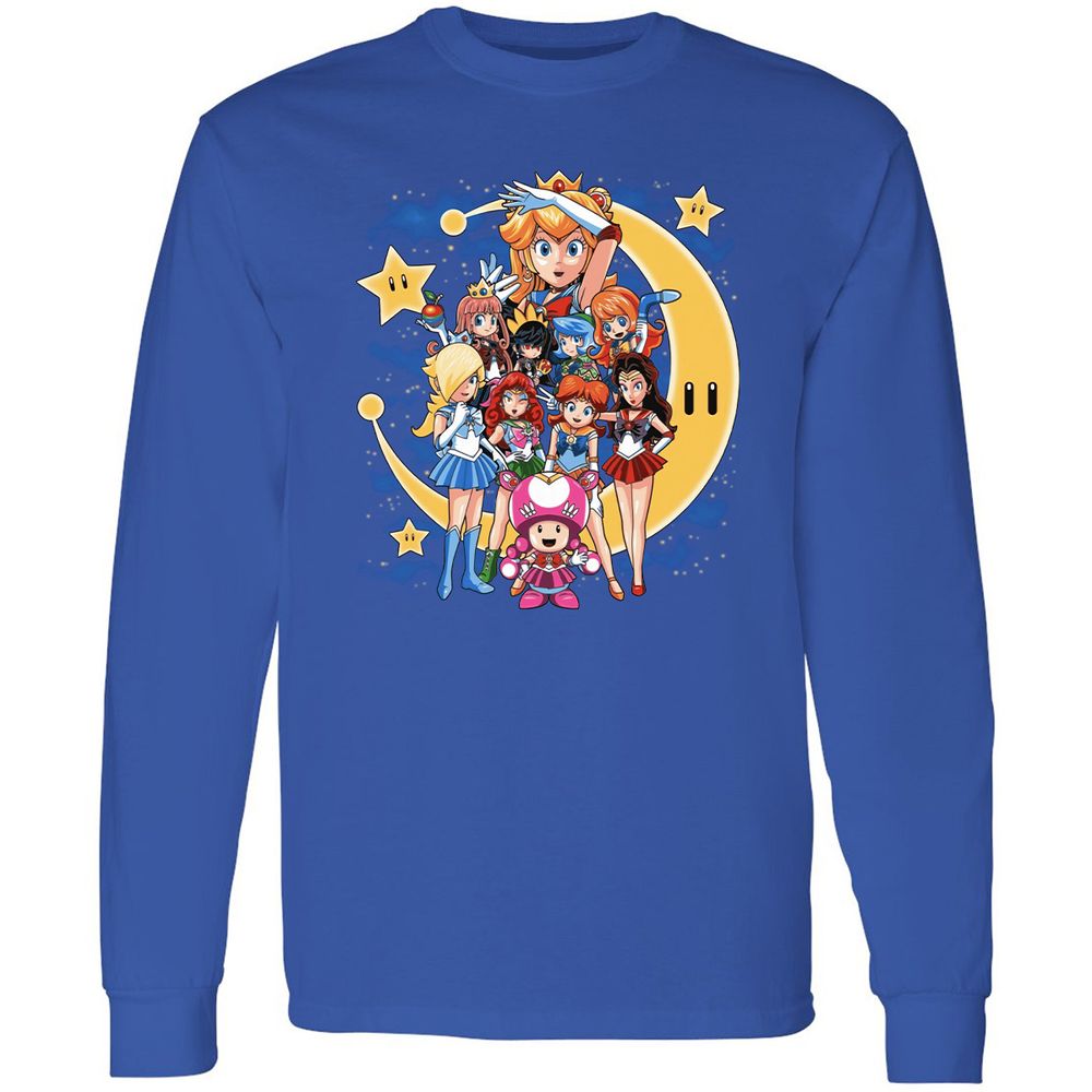 Long Sleeve T-Shirt - XXXUH8LW - Royal - 8
