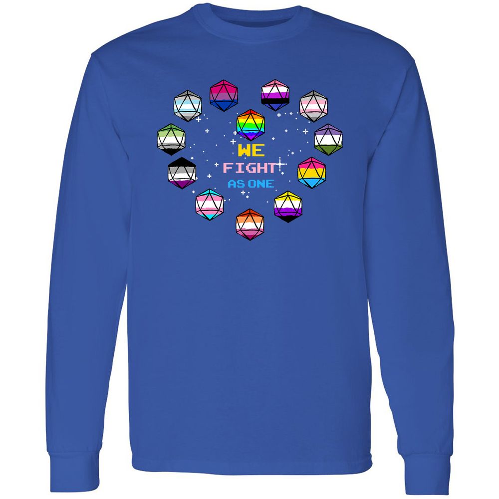 Long Sleeve T-Shirt - ZZC1C3R7 - Royal - 8