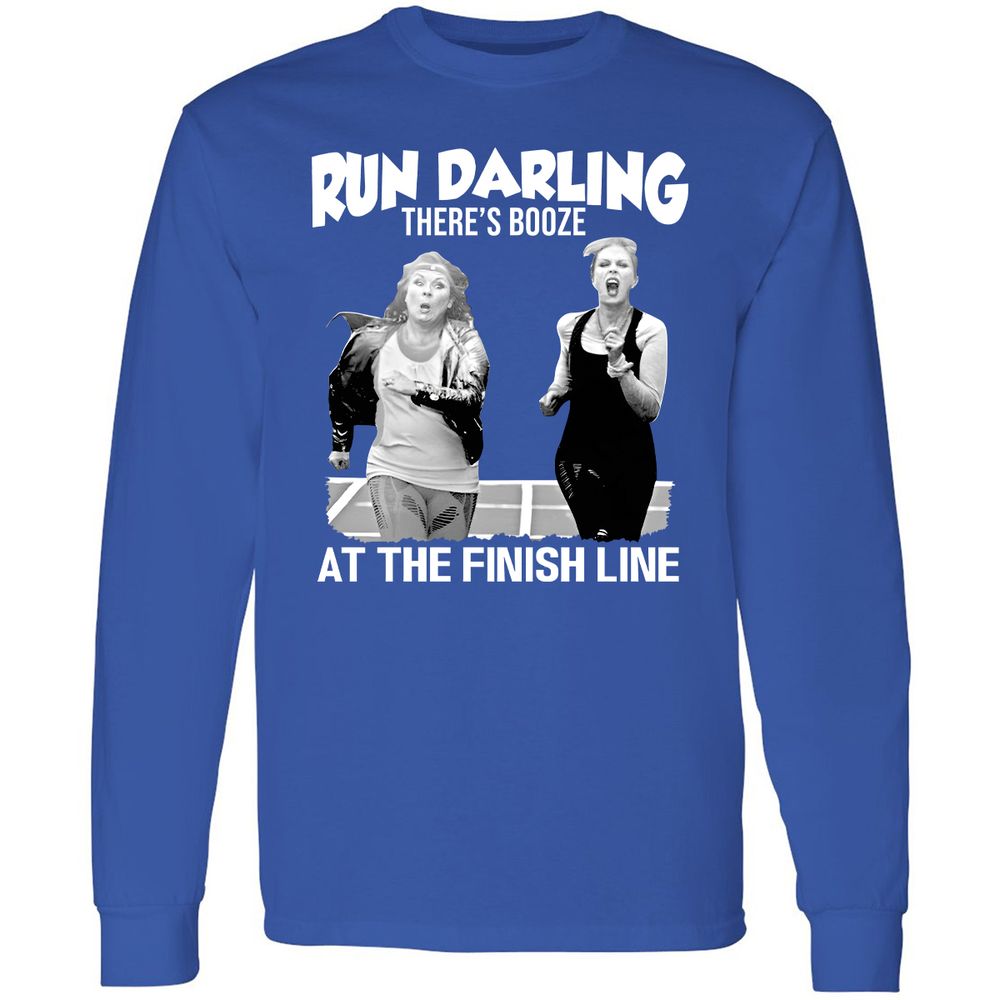 Run Darling Long Sleeve T-Shirt - Royal - 8