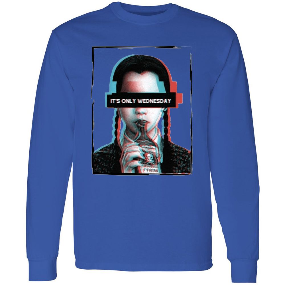 Long Sleeve T-Shirt - 8T8QUJ3Y - Royal - 8