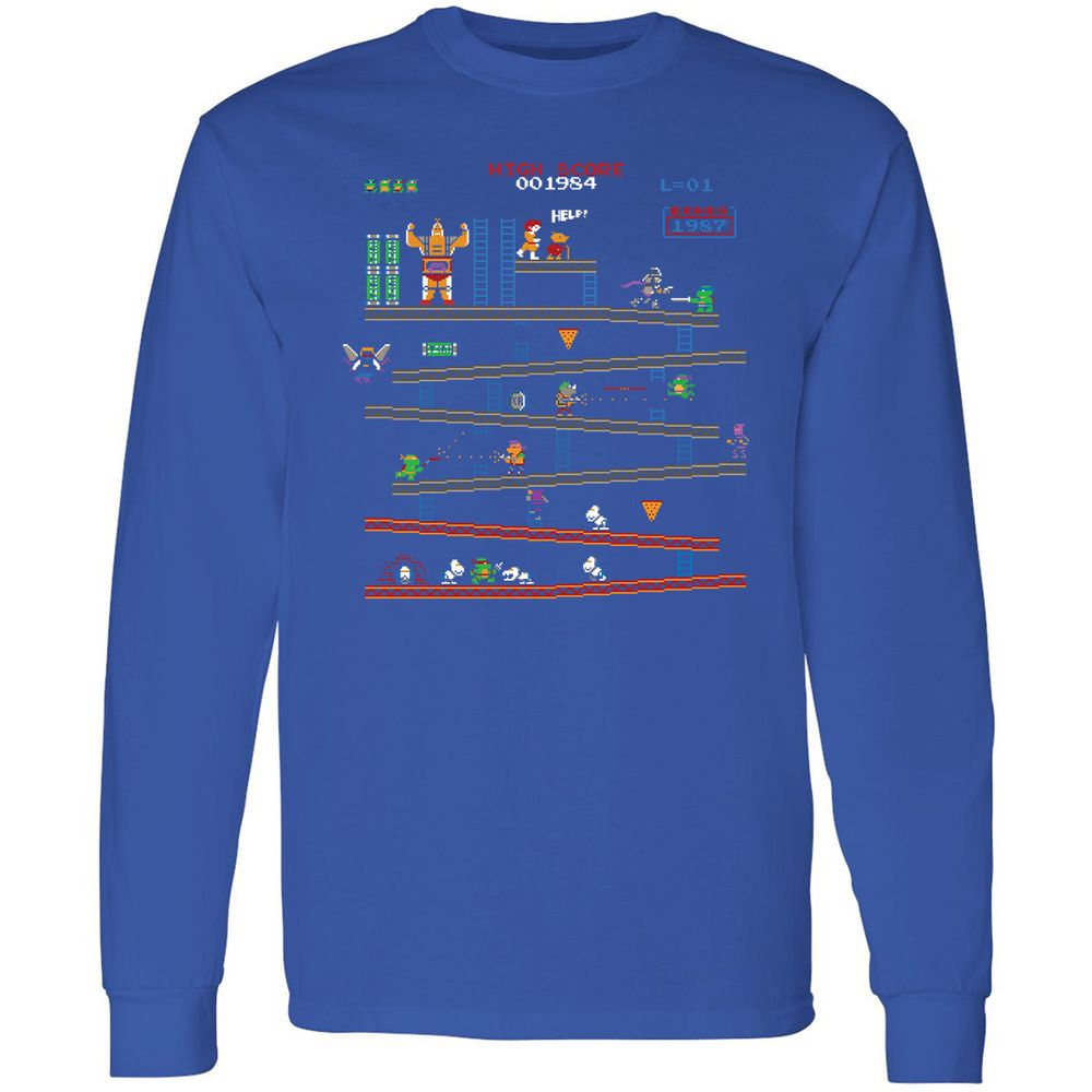 Long Sleeve T-Shirt - JN7Z9AUW - Royal - 8