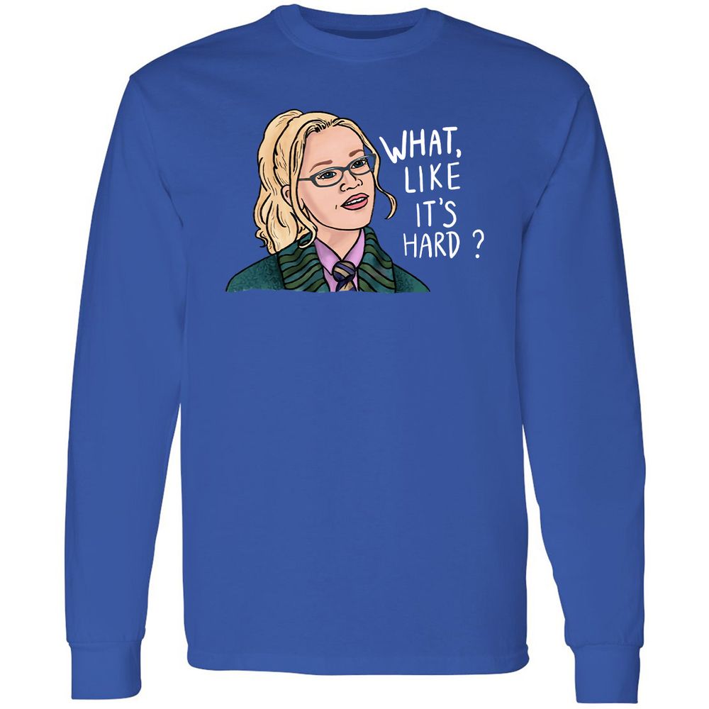 Long Sleeve T-Shirt - E83M73D2 - Royal - 8