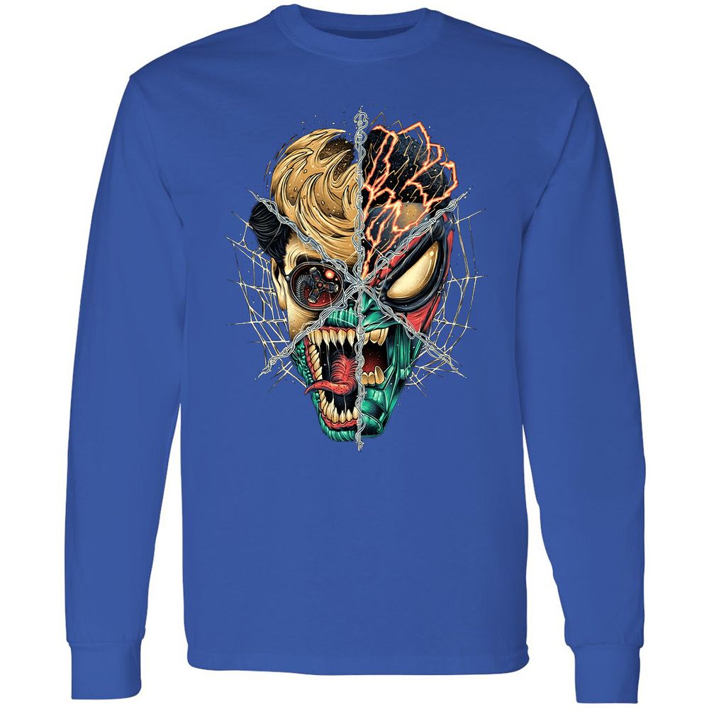 Long Sleeve T-Shirt - XV3M76V9 - Royal - 8
