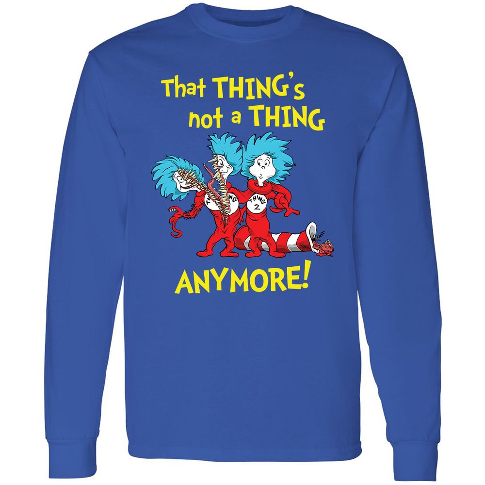 Long Sleeve T-Shirt - YNABZM87 - Royal - 8