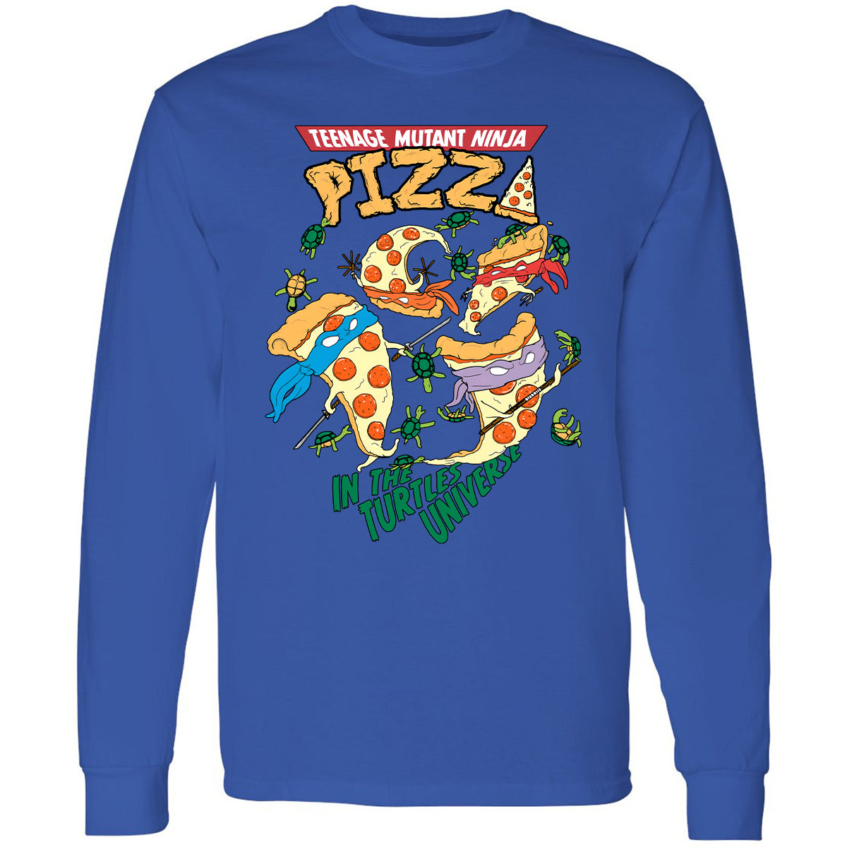 Long Sleeve T-Shirt - Q33WE7RH - Royal - 8