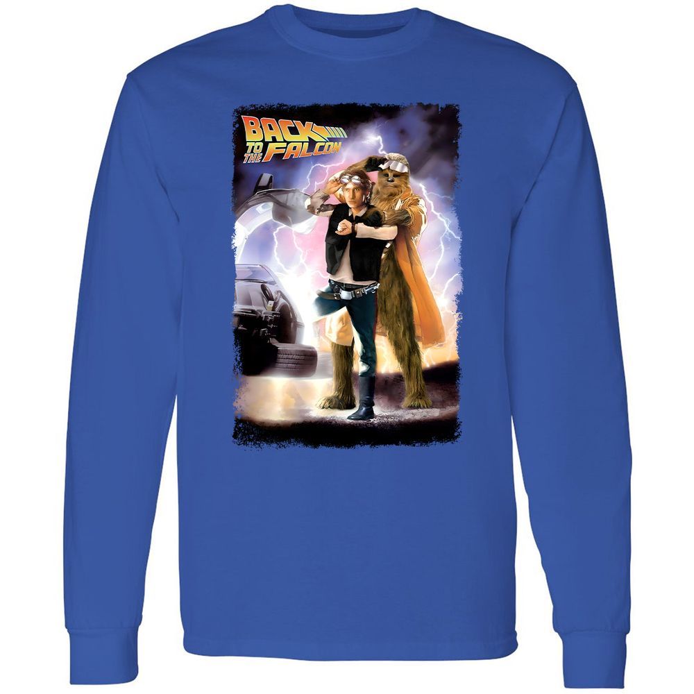 Long Sleeve T-Shirt - JMH77B4W - Royal - 8