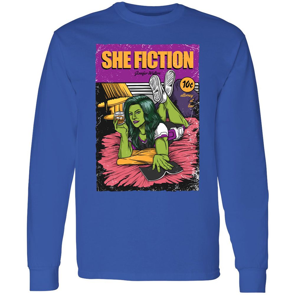 Long Sleeve T-Shirt - KJ35ZQ26 - Royal - 8