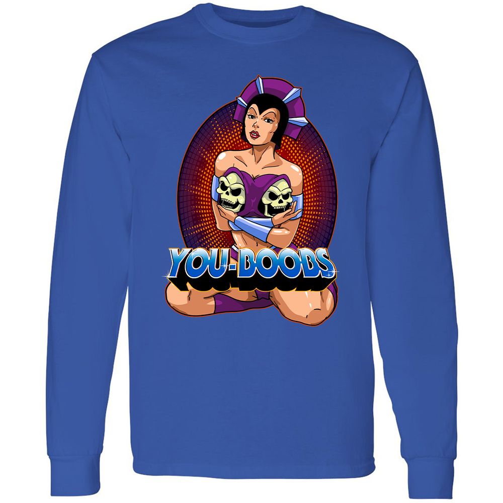 Long Sleeve T-Shirt - 574WN5JR - Royal - 8