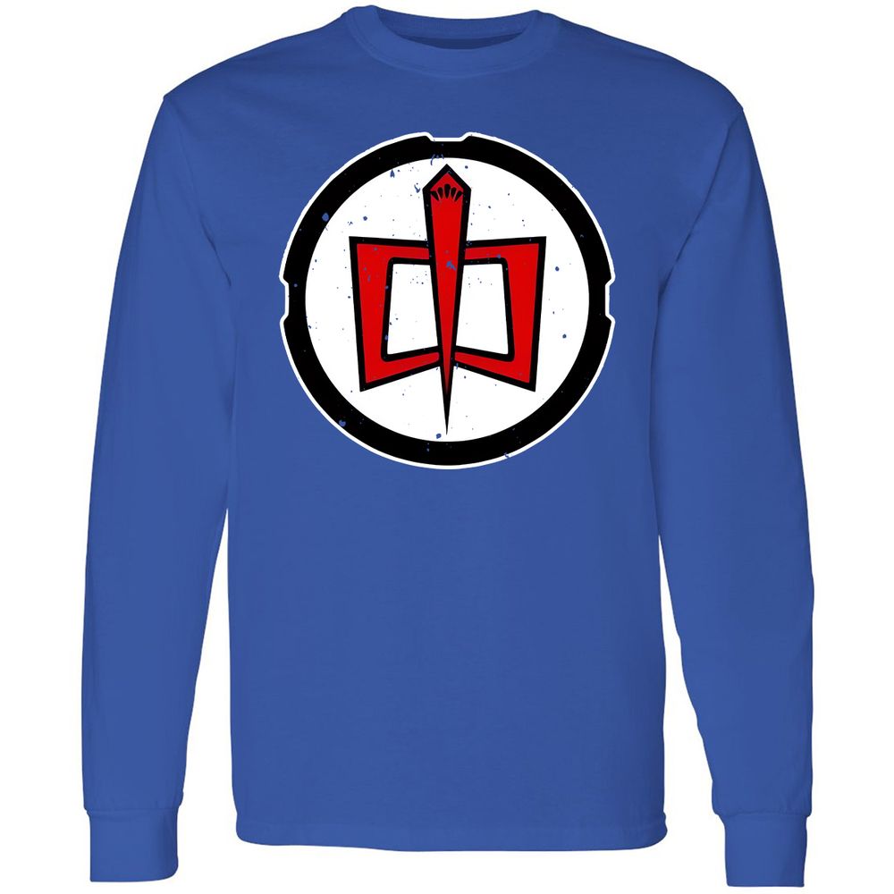 Long Sleeve T-Shirt - 9VAKQEX3 - Royal - 8