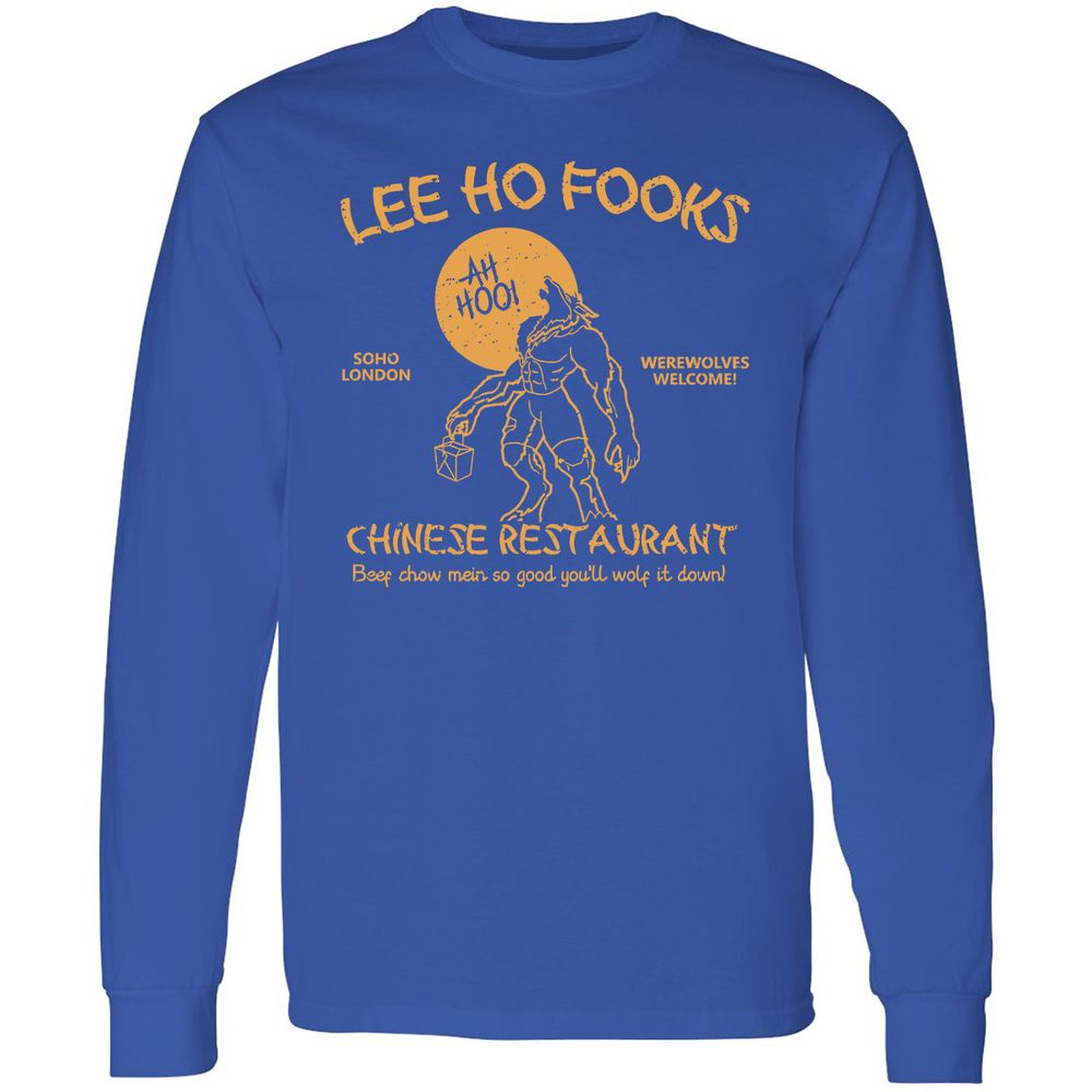 Long Sleeve T-Shirt - 3LQXNTVP - Royal - 8